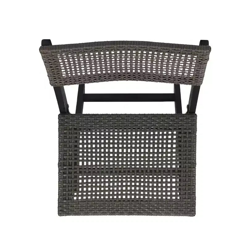 Sedie Bistro MAYEERTY con Struttura in Metallo Design Compatto per Interni Esterni Bar Bistrot