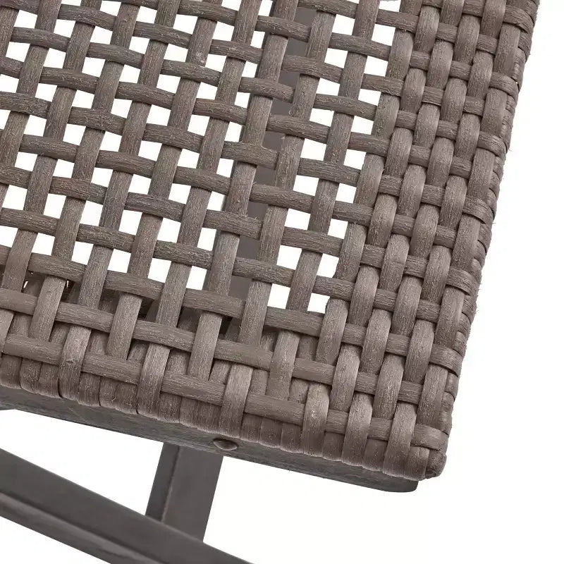 Sedie Bistro MAYEERTY con Struttura in Metallo Design Compatto per Interni Esterni Bar Bistrot