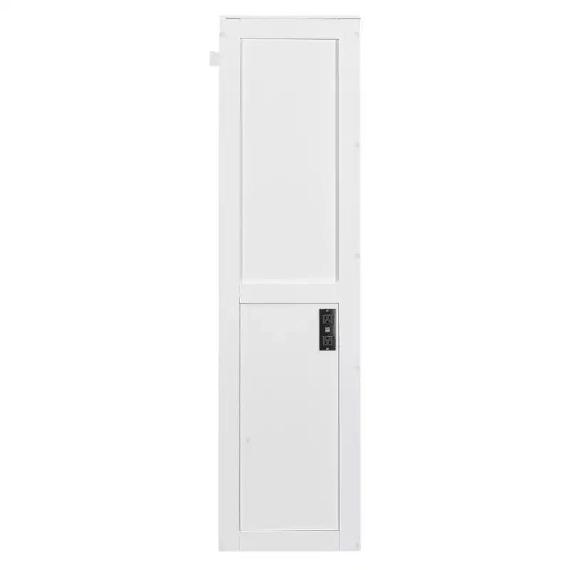 Letto a scomparsa in legno GDFStudio con porte di ricarica