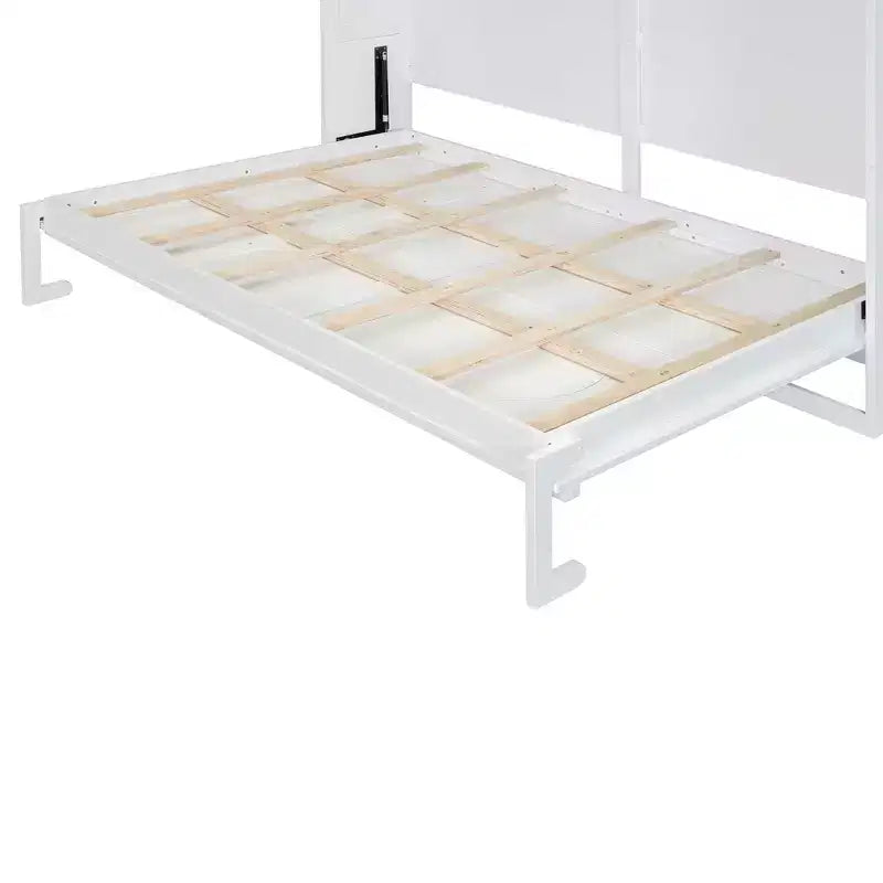 Letto a scomparsa in legno GDFStudio con porte di ricarica