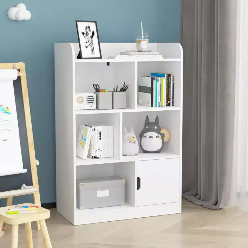 Libreria per bambini MAYEERTY con 6 scomparti, scaffali autoportanti e organizer a cubo per camera da letto e soggiorno
