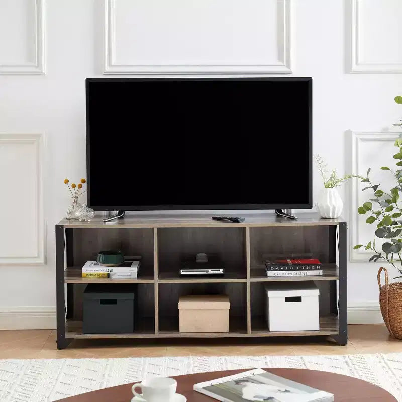 Mobile TV per televisori fino a 55 pollici con ampio spazio di archiviazione