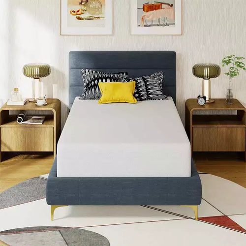 12 Inch Mattress Bamboo Charcoal Memory Foam Mattress Medium Firm Mattress CertiPUR-US Certified