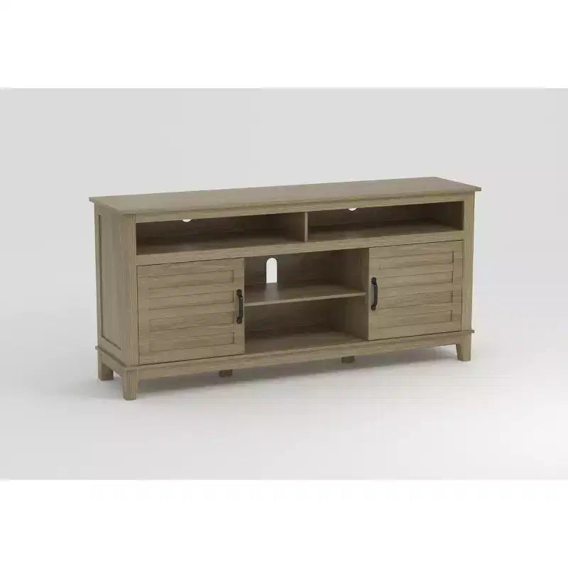 Mobili TV e Console, Mobile TV Moderno per Televisori fino a 63'', Centro di Intrattenimento con Ripiani Regolabili, Consolle TV Multimediale per Soggiorno, Camera da Letto