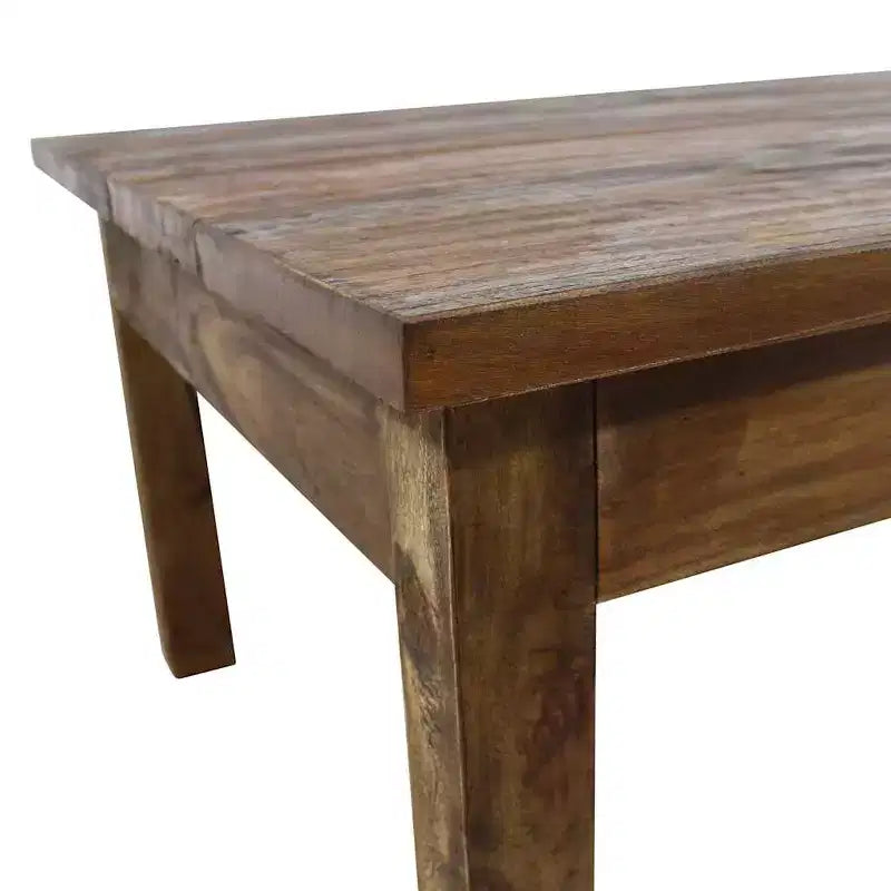 Tavolino da caffè Diverse tonalità di marrone Legno massello di mogano Medio